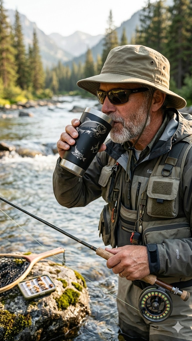 VASO TERMICO PESCA ARGENTINA - Imagen 3